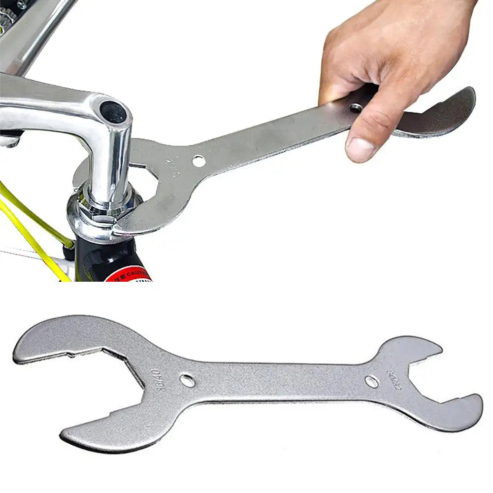Framgaffel headset skiftnyckel 30 32 36 40 mm stål skiftnyckel för cykel reparationsverktyg