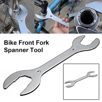 Framgaffel headset skiftnyckel 30 32 36 40 mm stål skiftnyckel för cykel reparationsverktyg